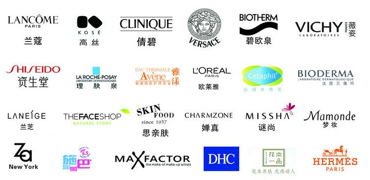 各类化妆品品牌英文名大全